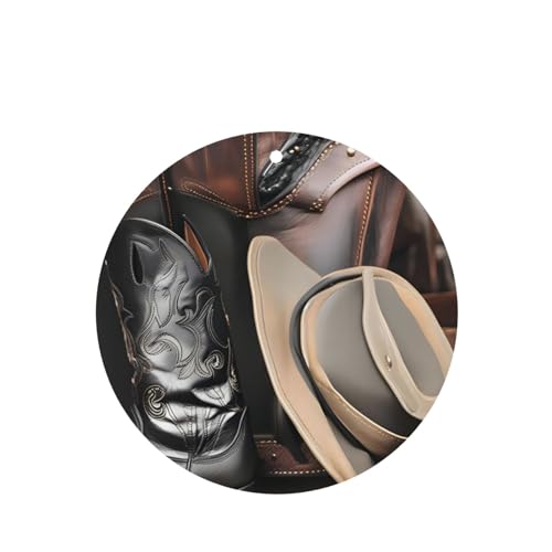 Hojas aromáticas para coche con diseño Cowboy Black Hat miniatura 1