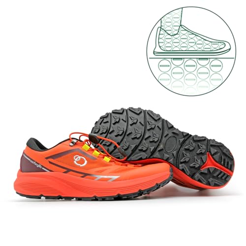 Image of earthinglife grounding Trail Running Shoe for Men Connect to Earth for natual Healing, Waterproof Hiking Shoes Anti-Slip Rubber Outsole for Walking