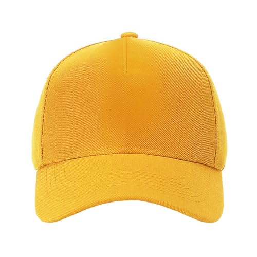 Image of 5-Panel Baseball Cap for Workouts, Hiking, Outdoor Sports, Customizable DIY Design, All-Season Comfort Fit, Adjustable