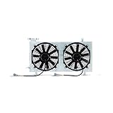 Mishimoto MMFS-STI-08P Subaru Impreza WRX/STI Plug-N-Play Performance Aluminum Fan Shroud Kit, 2008+, Silver