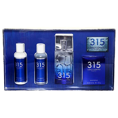 Lociones, Beauty SET 4 PZS CARLO CORINTO 315 FOR MEN EDT 100ML