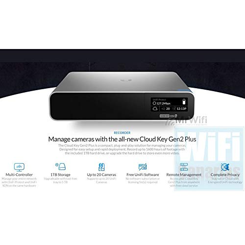 Ubiquiti UniFi Cloud Key Gen2 Plus (UCK-G2-PLUS), Single,dual band - Image 7