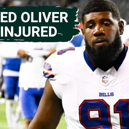 Page de couverture de Ed Oliver Injury Could Have Major Implications for New York Jets Run Game vs. Buffalo Bills 9/12/25