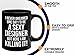 Flairy Land Interior Designer Coffee Mug 11oz Black - I'd Be A Sexy Designer - Interior Decorator Builder Arranger Organizer Home House Office Room Homestyler Artificer Aesthetician