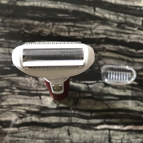 Recortadora facial resistente al agua SECFOU de doble cabezal en aluminio y ABS 4