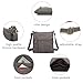 Scarleton Crossbody Bags for Women, Travel Bag Purses and Handbags Multi Pocket Shoulder Bag Faux Leather Small, H182024, Grey