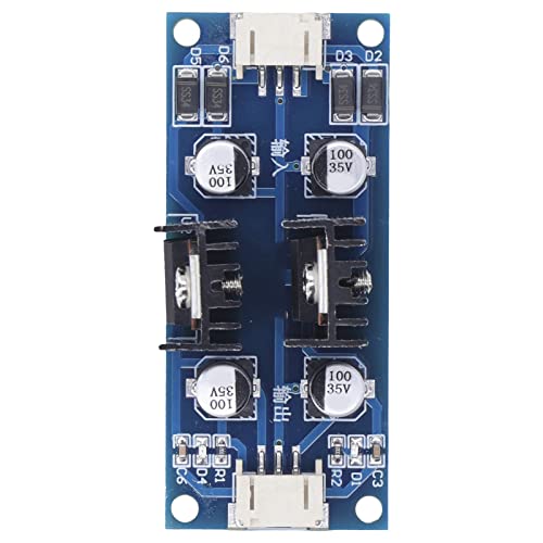 Acouto Voltage Stabilizer Module PCB Dual Power Supply Low Noise Reliable DC Output ±8?15V AC 6~12V (15V)