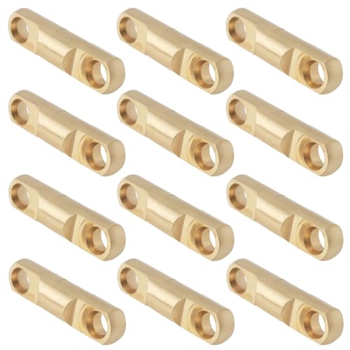 Be In Your Mind 12x eslabones giratorios de 6 mm eslabones giratorios de Barril de 3 g Conectores de eslabones giratorios de Agua Salada de Alta Resistencia para Pesca en el mar y el océano