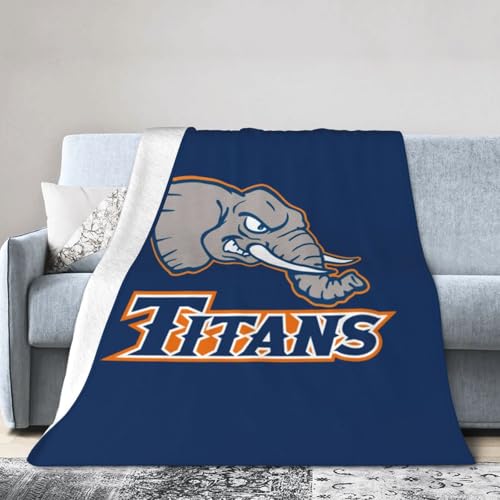 Cal State Fullerton Titans Ultra-Soft Micro Fleece Blanket Soft Comfortable Flannel Blanket