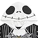 Disney Nightmare Before Christmas Jack Skellington Big Boys Hooded Matching Family Cosplay T-Shirt Black 10-12