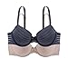 Produktbild DORINA Damen BH Louise T-Shirt Bra 2er Pack, Grey (Blue Charcoal/Blush), 90D