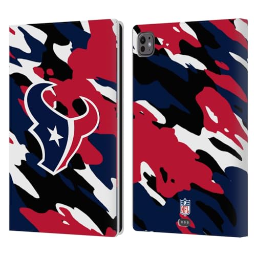 Housse cuir iPad Pro 11 NFL Houston Texans Head Case Designs finition camouflage premium