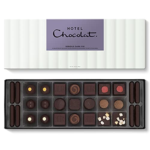 Hotel Chocolat Serious Dark Fix Chocolate Collection