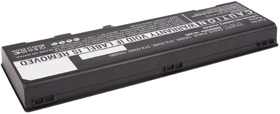 Replacement Battery for DEL'L 310-6321,310-6322,312-0339,312-0340,312-0348,312-0349,312-0350,312-0425,312-0429,312-0455,C5974,D5260,D5318,F5635,G5260,G5266,U4873,Y4873,YF976,4400mAh/11.1V