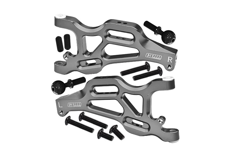 GPM Alu-Stoßdämpferturm Für Arrma Talion 6S – Tuning Teil In Grau/Silber
