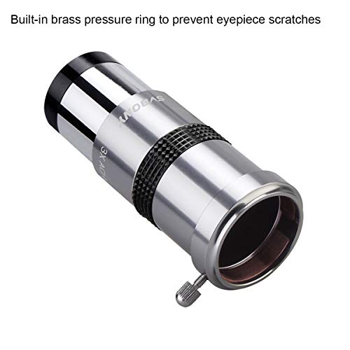 Svbony Sv137 3X Barlow Lens 1.25 Inch Telescope Accessory Metal Body Fully Multi-Coated Barlow Eyepiece With Internal Brass Ring #TOP3