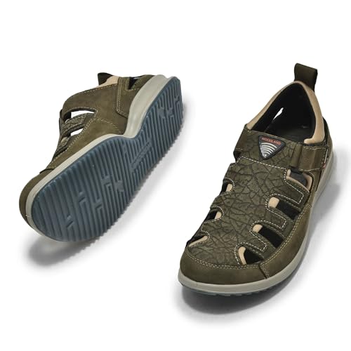 Image of Woodland Men's Leather Sandal