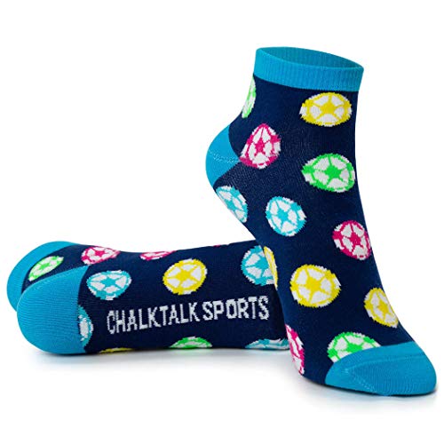 ChalkTalkSPORTS Soccer Athletic Ankle Socks | Soccer All Day