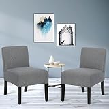 Accent Chair Set of 2, Living Room Chair, Small Chair for Bedroom, Accent Chairs for Living Room Off