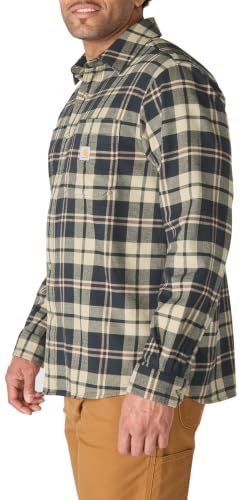 Image of Carhartt Men's Hamilton Relaxed Ls Plaid Shirt