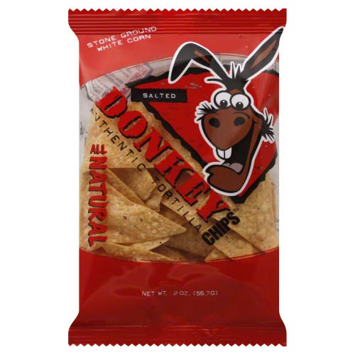 Donkey Chip Tortilla Salted Chip, 2 oz
