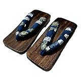 Matériaux de haute qualité : les sangles sont fabriquées en tissu doux de haute qualité, durable et confortable. Ces tongs sont bonnes pour votre santé car la semelle intérieure en bois peut vous aider à évacuer la transpiration, éliminer les mauvaises odeurs et prévenir le béribéri. Peut être portée à la maison et à l'extérieur.