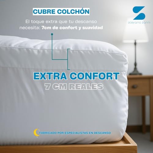 Listado de Colchoneta para colchon para comprar hoy. 15 colchoneta para colchon marca STEFANO ZANNI (3)