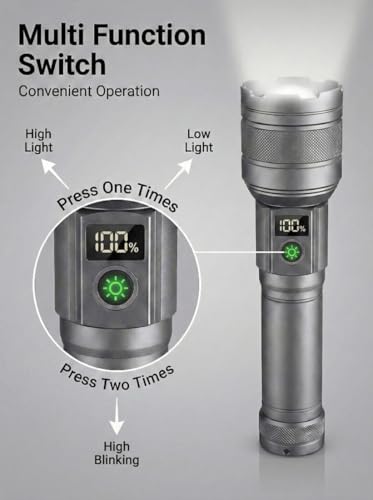 Add RL-M32 Long Range LED Torch Light 100W - Image 4