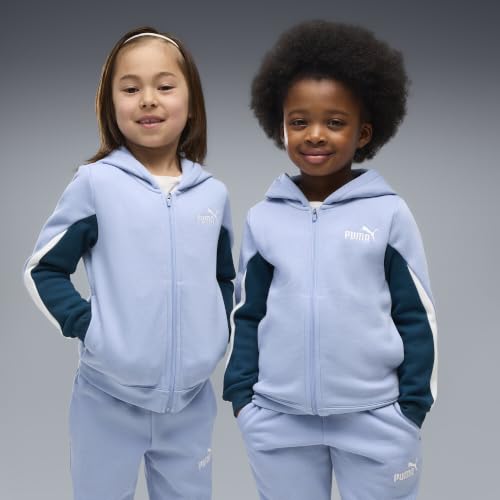 PUMA Ensemble de survêtement zippée avec capuche Essentials Enfant Vêtements 3 4Y - vue 7