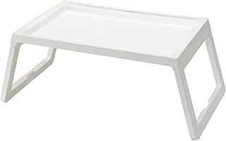 Ikea polypropylene&plastic Foldable Bed Tray,Multipurpose Tray For Food,Laptop Table For Study,Work 56X36X26 Cm (White) Price In India