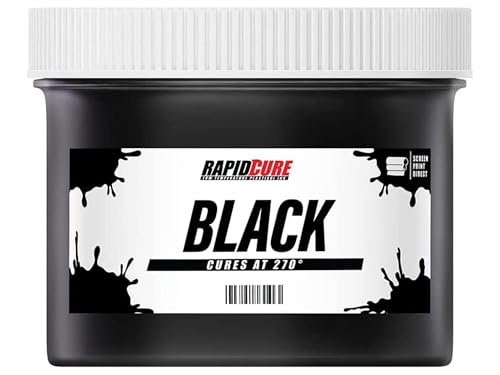 Rapid Cure Screen Printing Ink Black (3.5 gal) Plastisol Ink