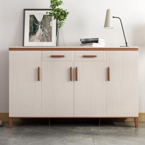 Yancorp 10ft Textured Fabric Wallpaper Faux Grasscloth Khaki Peel and Stick Self-Adhesive Linen Removable Wallpaper Cabinets Counter Top Liners by Yancorp - Used condition - Image 6