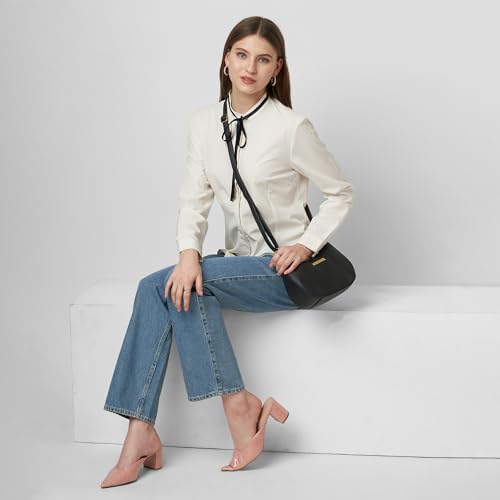 Image of Caprese Omni Small Sling Bag for Women with Adjustable Strap & Zipper Closure for Comfortable Wear | Versatile Handbag for Everyday Use, Travel, and Special Occasions