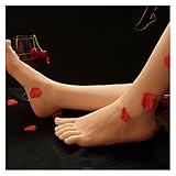 Couleur recommandée: Les produits de pied de couleur de blé sont plus similaires aux pieds réels et l'effet d'affichage est meilleur.