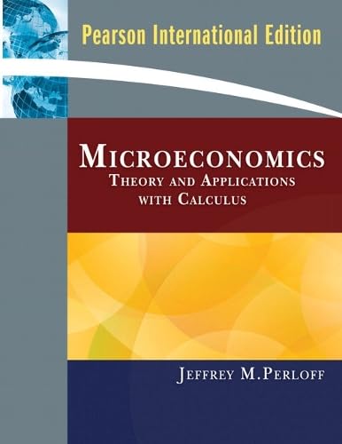 Amazon | Microeconomics: Theory and Applications with Calculus: International Edition | Perloff ...