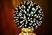 3D Star Led G95 E27 Voltage:110-230V AC Retro Filament / 4w 3D Cosmic Light Bulb Holiday Decoration Bar Light Decoration Glass LED Lamp Lamparas Bombillas