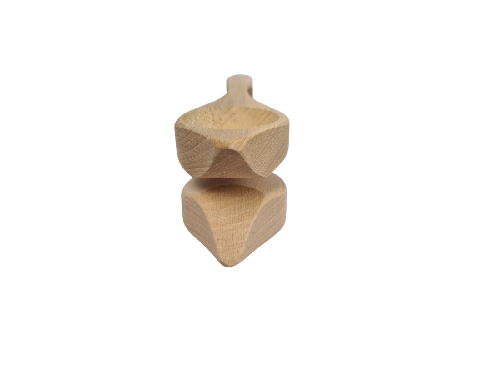 Musiklöffel aus Holz – Handgefertigt & zusammenhängend – ca. 26 cm – großes Modell aus Buchenholz – das Original Rhythmusinstrument für Volksmusik – tolle Geschenkidee für Musikfreunde