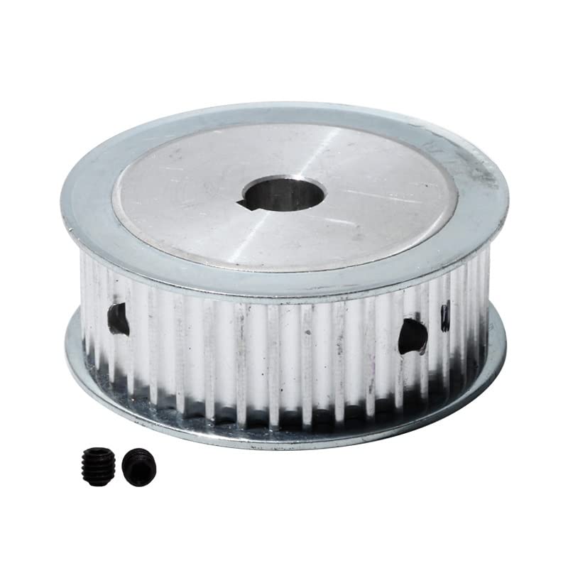 HTD 5M-45T koło rozrządu 21mm szerokość paska koło pasowe zębate z wpustem 45 zębów 17mm otwór synchroniczne koło pasowe ze stopu aluminium