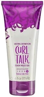 Curll Tallk Ṅöẗ Ÿöüṛ Ṁöẗḧëṛ Flash Freeze Hair Gel, Extra Strong Hold Level 5, 6 fl oz (Pack of 1)