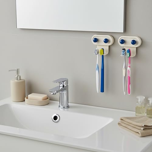 Accroche brosse à dents mural pour éliminer l'eau stagnante du lavabo - 7