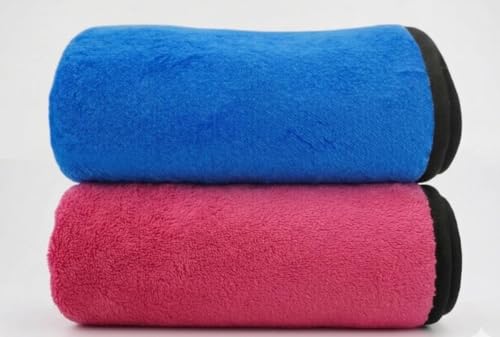 Image of MAKKAR Enterprises 500GSM Microfiber Cleaning Cloth | Ultra-Soft & Quick Absorbent Car Cleaning Cloth | 40 x 40 Cm | for Motorcycles, Car Interior & Exterior - Pack of 2