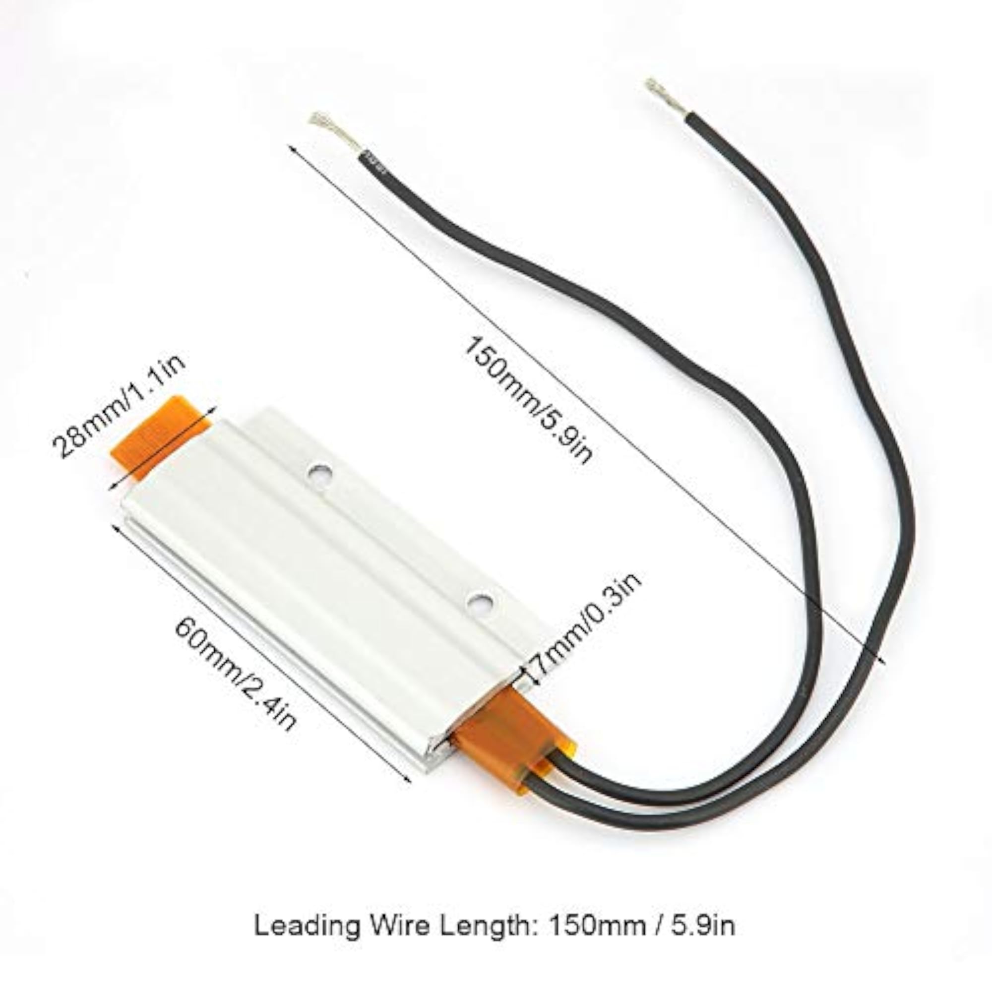 Thermostatic Heating Plate Durable Aluminum PTC Heating Plate
