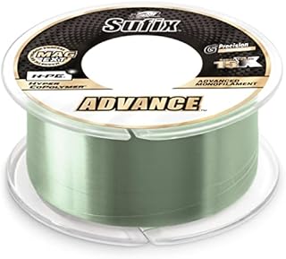 Sufix, Advance Monofilament Line, 6 lbs Tested.010