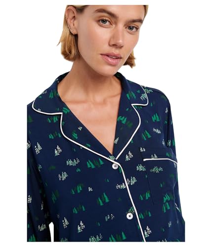 Image of Eberjey Women's Gisele Printed Long PJ Set