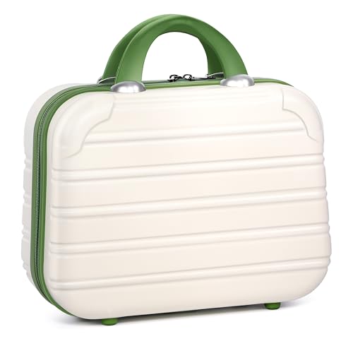 14 Inch Hardshell Makeup Train Case PC+ABS Cosmetic Organizer Travel