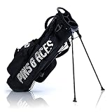 Pins & Aces Everyday Carry Golf Stand Bag - Lightweight, 4.5 lbs, Modern Styled Design Easy for Carr