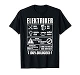 Das lustige Elektriker Multitasker Handwerker Geschenk Elektromeister T-Shirt für Männer, Frauen, Kinder, Elektriker, Elektroniker, Männer & Elektroingenieur.
