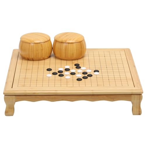 VPH Modern Floor Go Set - Tablero bambú reversible 19x19 miniatura 5