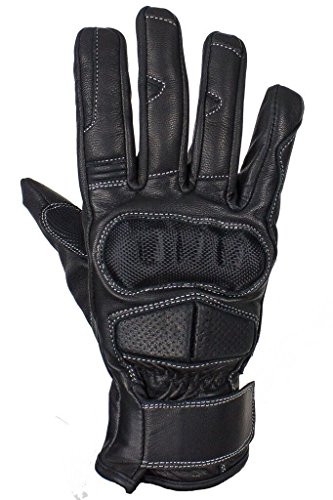 MEN'S MOTORCYCLE WATERPOOF GLOVES WITH GEL PALM W/HARD CARBON FULL FINGER RIDING(4XL)