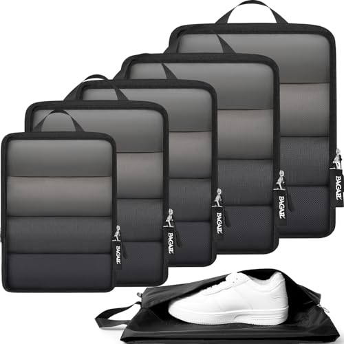 BAGAIL 6 Set Ultralight Compression Packing Cubes...